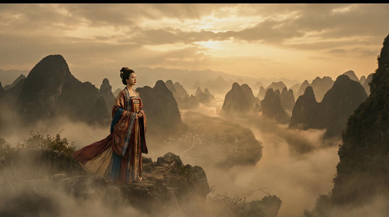 DeepSeek原创古装影视视频